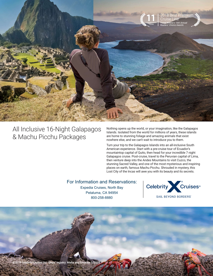 16 Night Galapagos and Machu Picchu for website