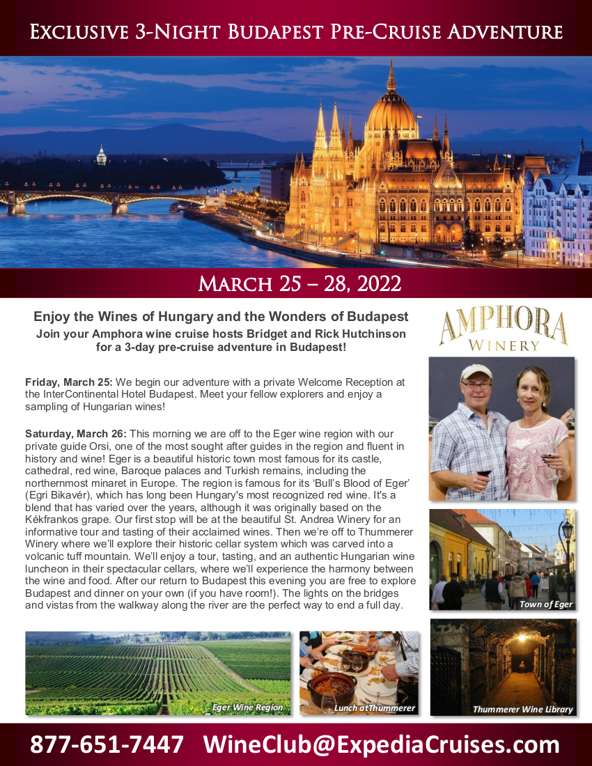 Budapest Pre-Cruise - Amphora 2022_2-pager_r1 1
