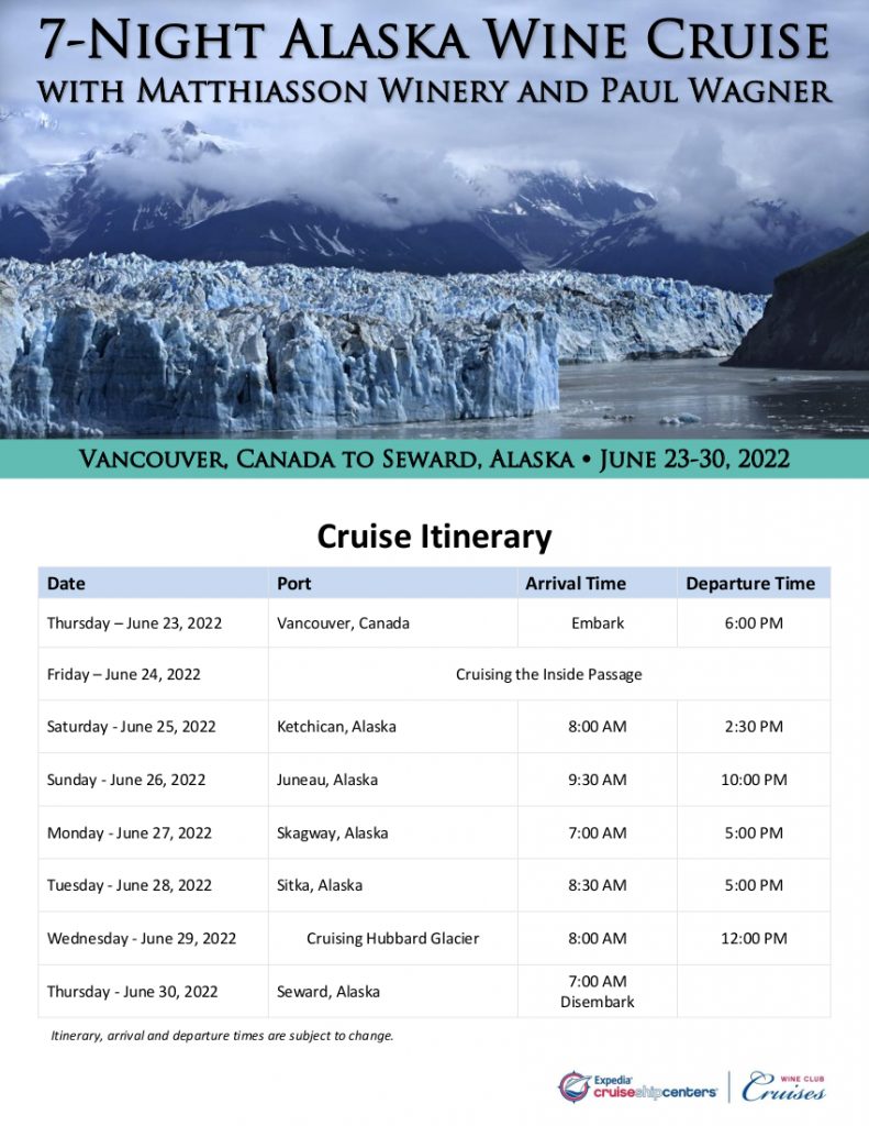 expedia cruise itinerary