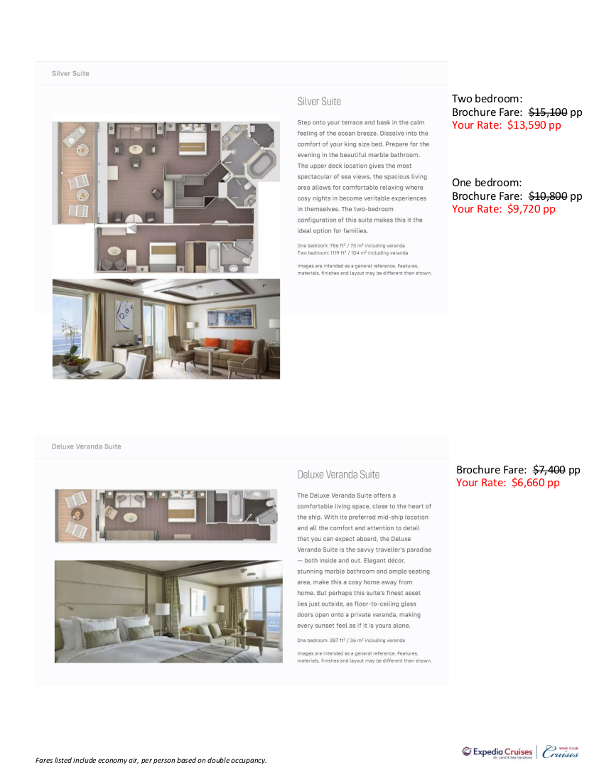 Stateroom Guide Silversea Alaska 2022_r1 3 Expedia Wine Club Cruises