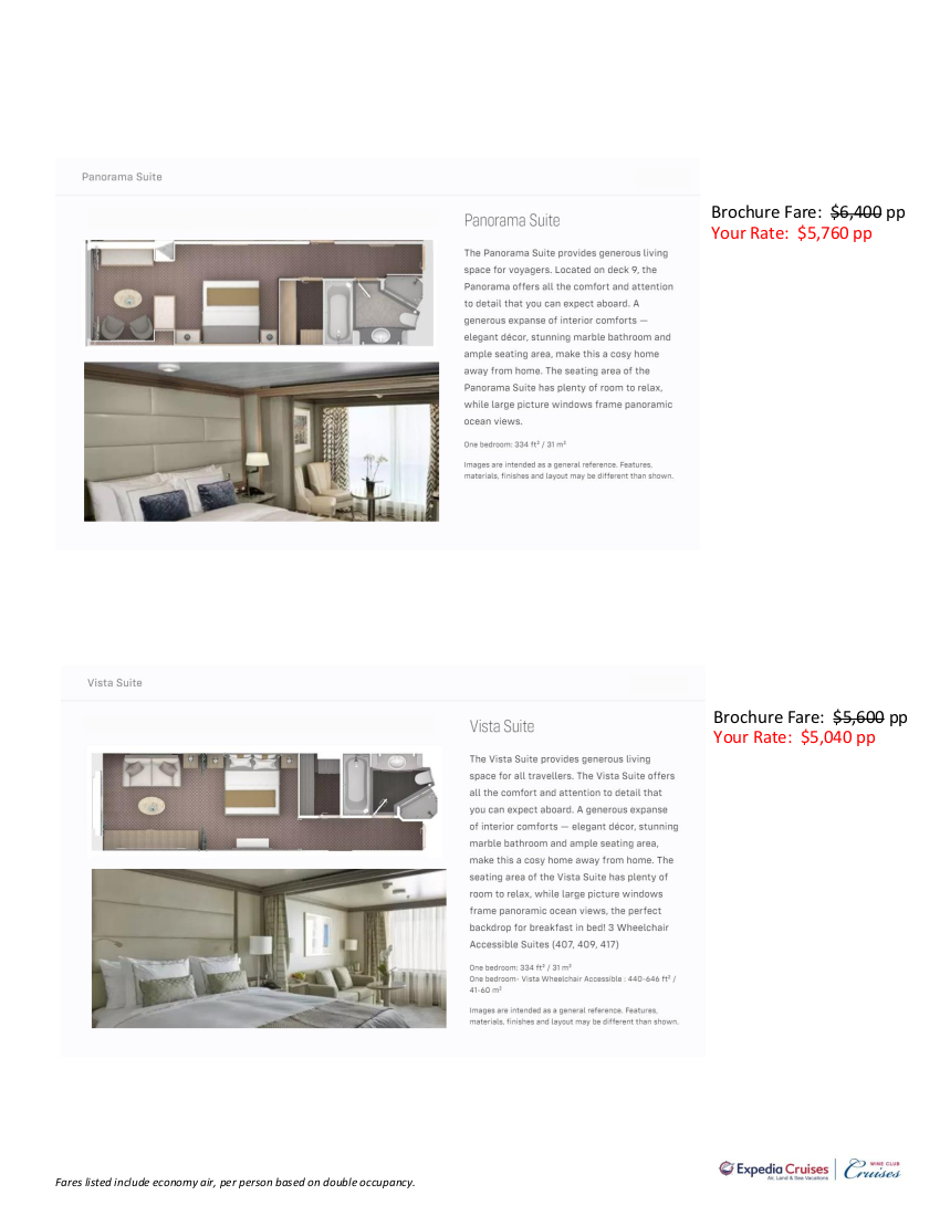 Stateroom Guide Silversea Alaska 2022_r1 5 Expedia Wine Club Cruises