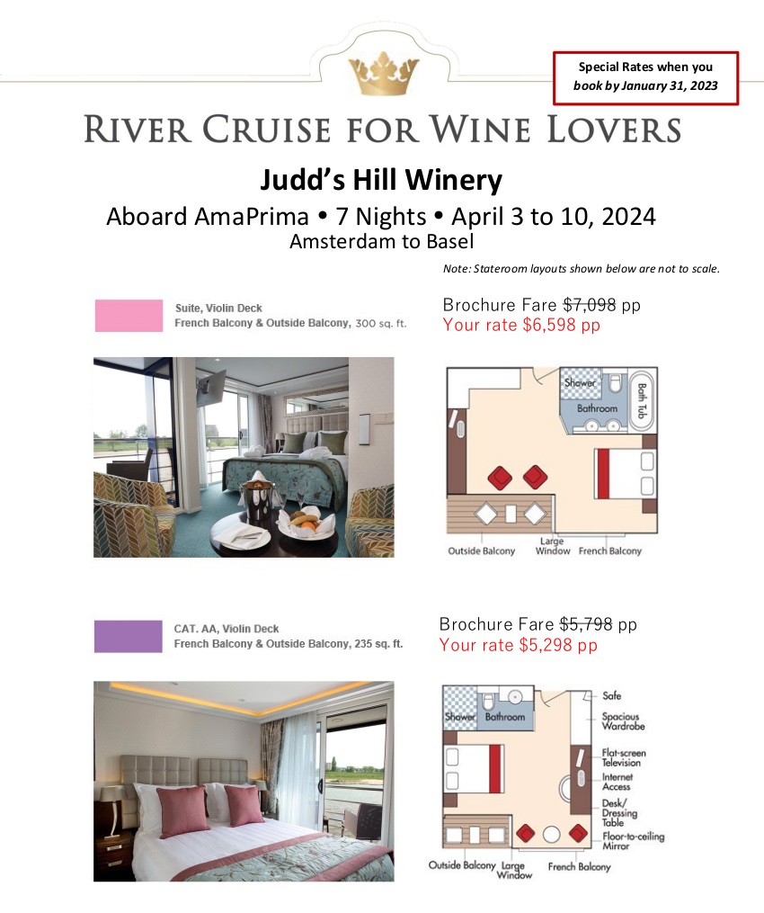 Stateroom Guide Judds Hill 2024 1 Expedia Wine Club Cruises