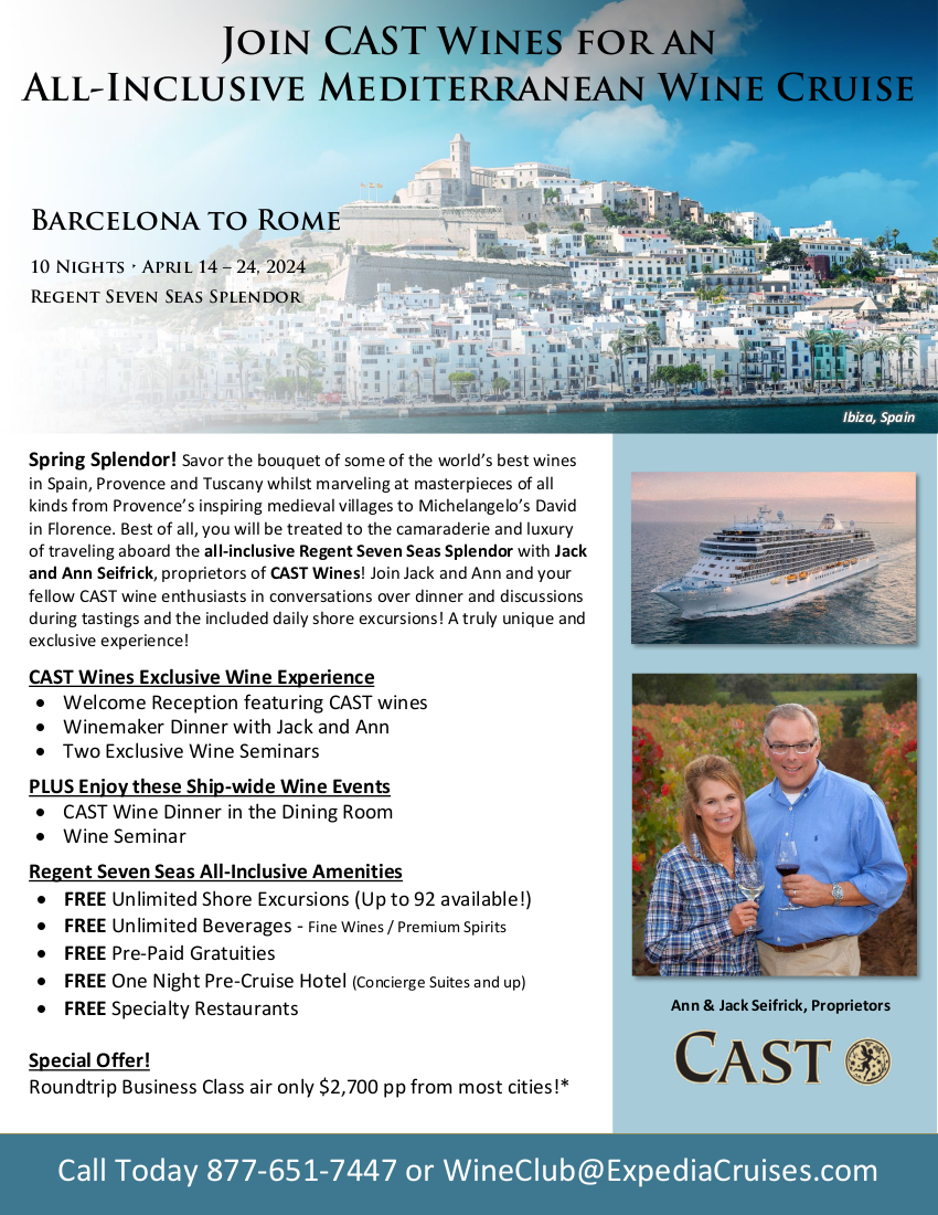 2024 Cast Wines Wine Cruise Details Expedia Wine Club Cruises