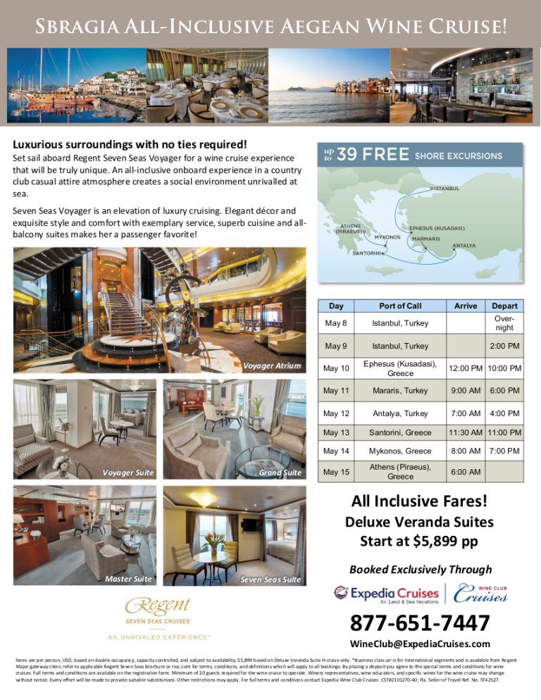 2024 Sbragia Aegean Wine Cruise Details Expedia Wine Club Cruises