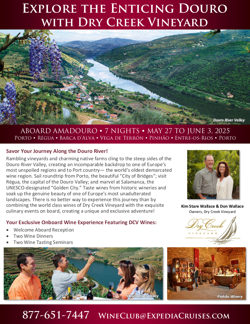 2025 Dry Creek Vineyard Wine Cruise Details Expedia Wine Club Cruises